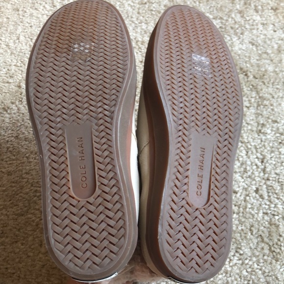 Cole Haan Nantucket Cozy Ankle Boot buckle suede shoe shearling size 7.5 - Picture 10 of 10